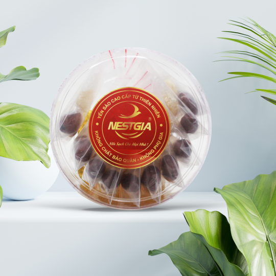SET YẾN TINH CHẾ VỤN XƠ MƯỚP BABY 10 Gr NESTGIA