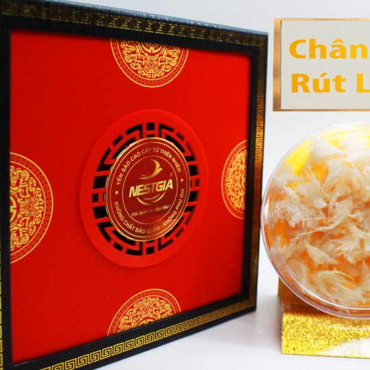 CHÂN YẾN RÚT LÔNG NESTGIA