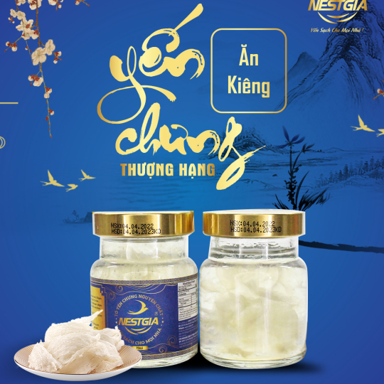 Yến Chưng Đường Kiêng Thượng Hạng NestGia
