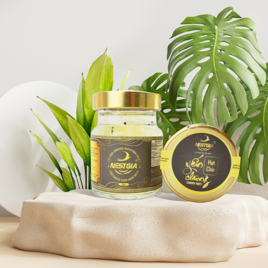 Yến Chưng Hạt Chia Thượng Hạng NestGia
